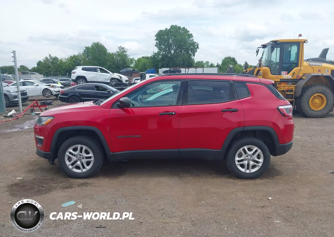 2018 Jeep Compass Sport 4X4 VIN:3C4NJDAB0JT334379 - 14