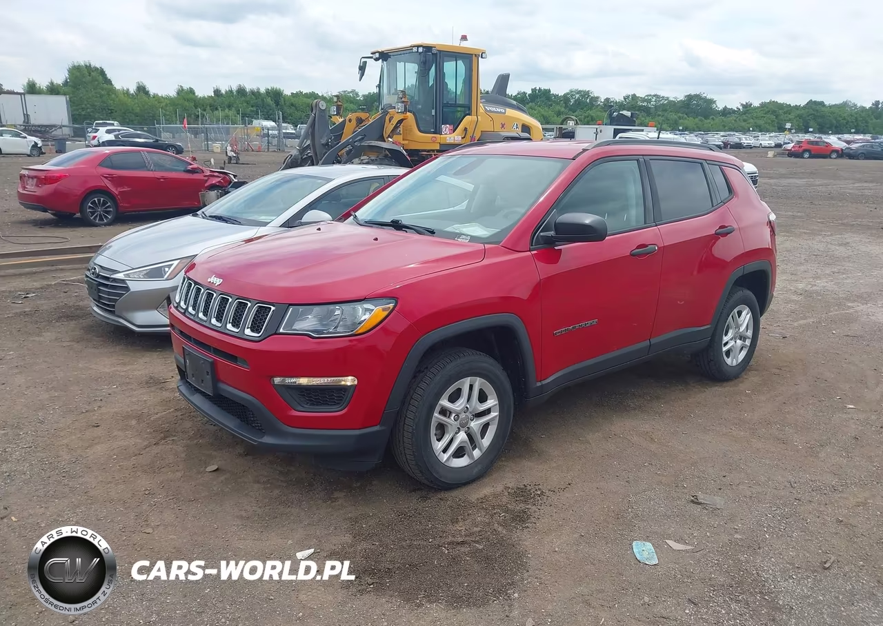 2018 Jeep Compass Sport 4X4 VIN:3C4NJDAB0JT334379 - 2