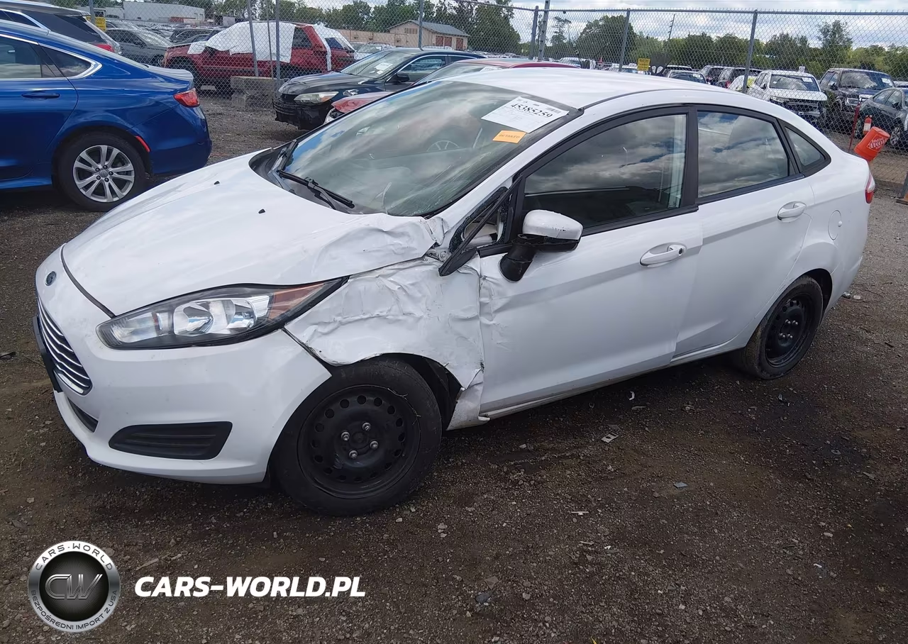 2017 Ford Fiesta S VIN:3FADP4AJ8HM109588 - 2