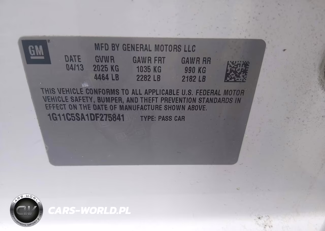 2013 Chevrolet Malibu 1Lt VIN:1G11C5SA1DF275841 - 9