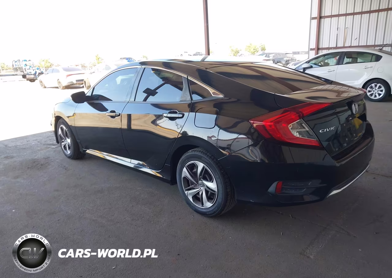 2019 Honda Civic Lx VIN:19XFC2F61KE206933 - 3