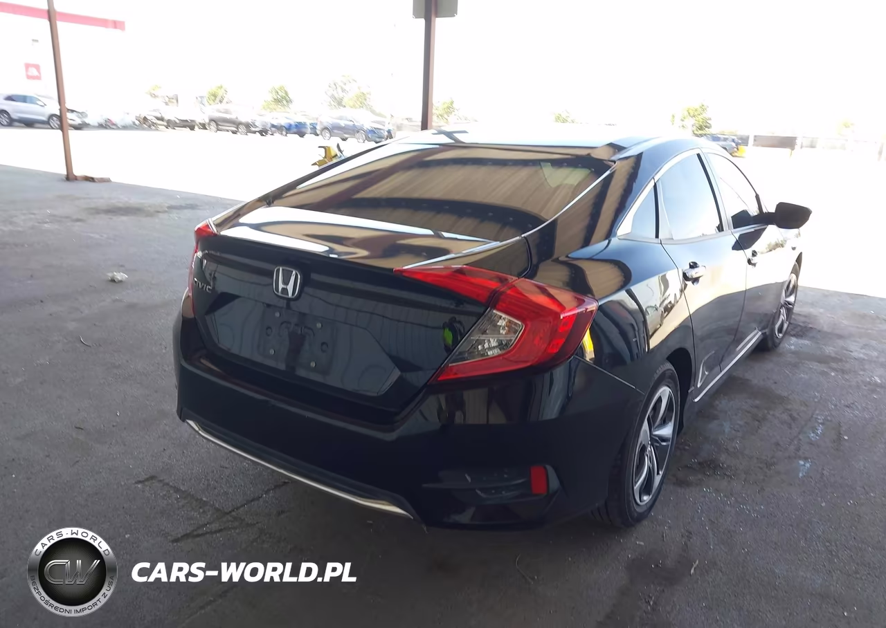 2019 Honda Civic Lx VIN:19XFC2F61KE206933 - 4