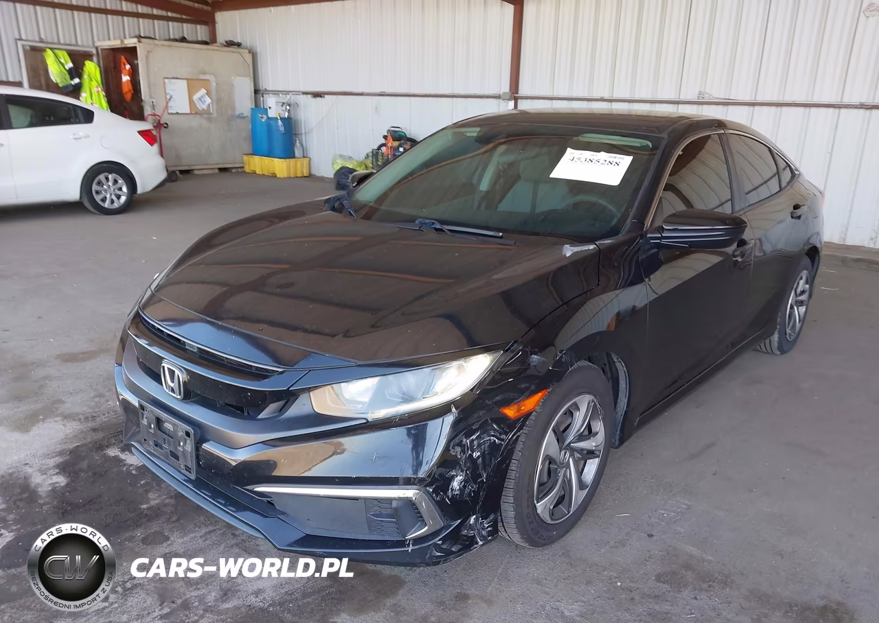 2019 Honda Civic Lx VIN:19XFC2F61KE206933 - 6