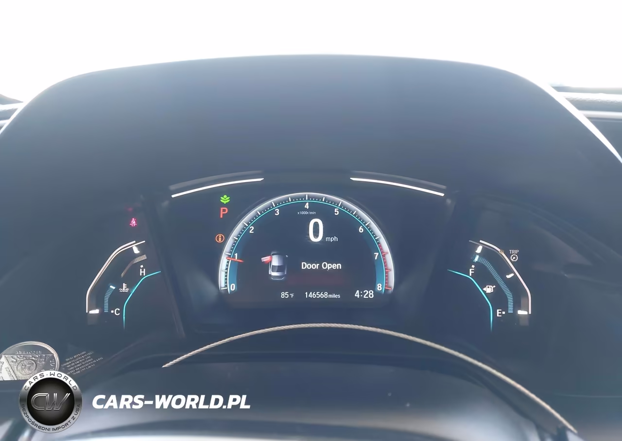 2019 Honda Civic Lx VIN:19XFC2F61KE206933 - 7