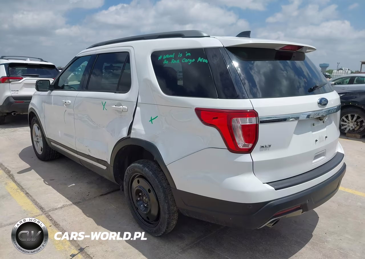 2018 Ford Explorer Xlt VIN:1FM5K7D89JGA35536 - 3