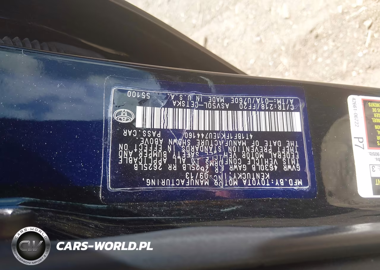 2014 Toyota Camry Se VIN:4T1BF1FK1EU744160 - 9