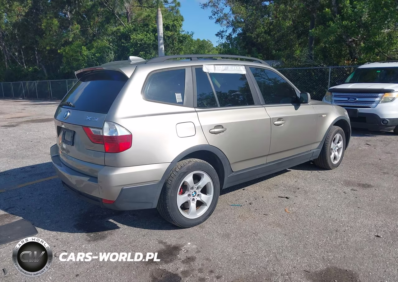 2007 BMW X3 3.0Si VIN:WBXPC93407WJ01008 - 4