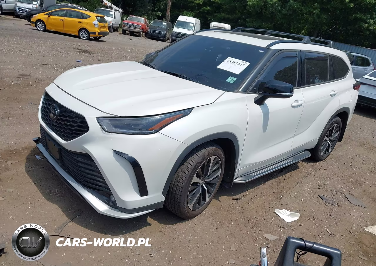 2021 Toyota Highlander Xse VIN:5TDJZRBH1MS114335 - 2