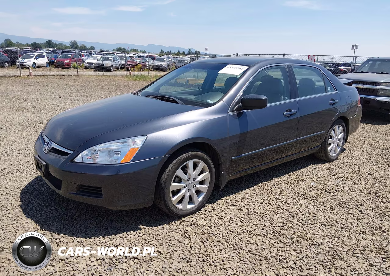 2007 Honda Accord 3.0 Ex VIN:1HGCM66597A000219 - 2