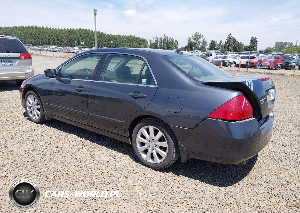 2007 Honda Accord 3.0 Ex VIN:1HGCM66597A000219 - 3