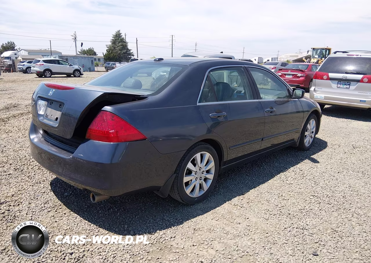 2007 Honda Accord 3.0 Ex VIN:1HGCM66597A000219 - 4