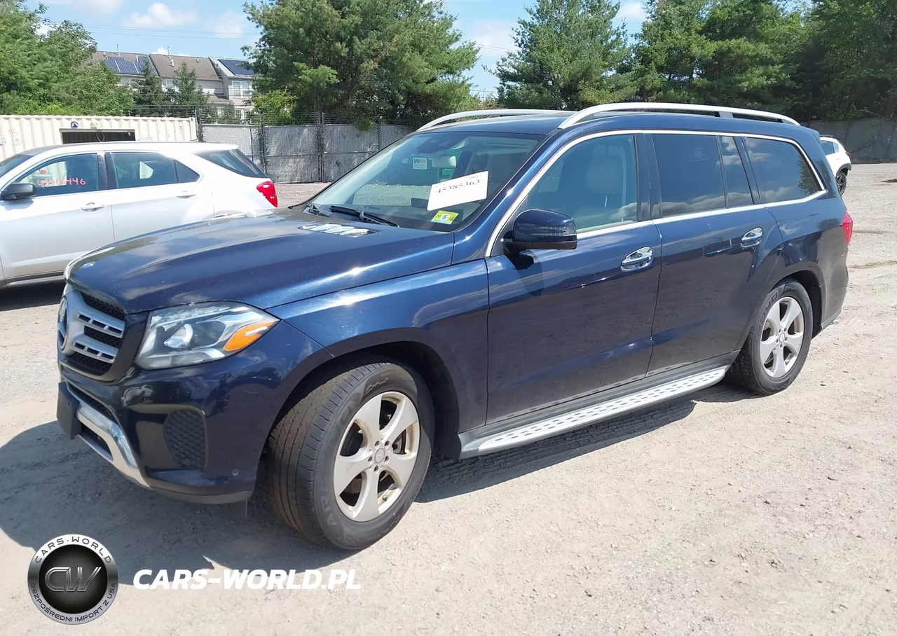 2017 Mercedes-Benz Gls 450 4Matic VIN:4JGDF6EEXHA759926 - 2