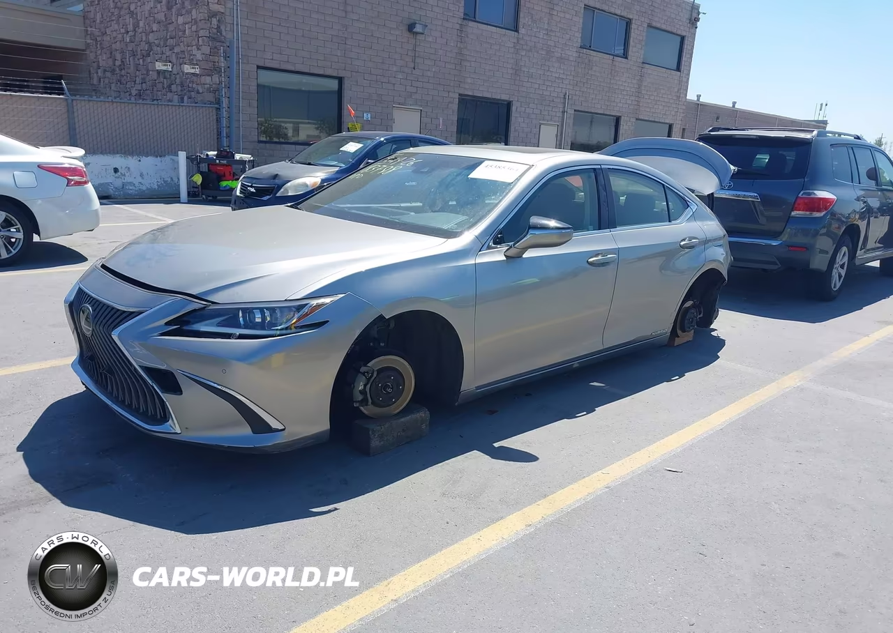 2019 Lexus Es 300H VIN:JTHB21B19K2003533 - 2