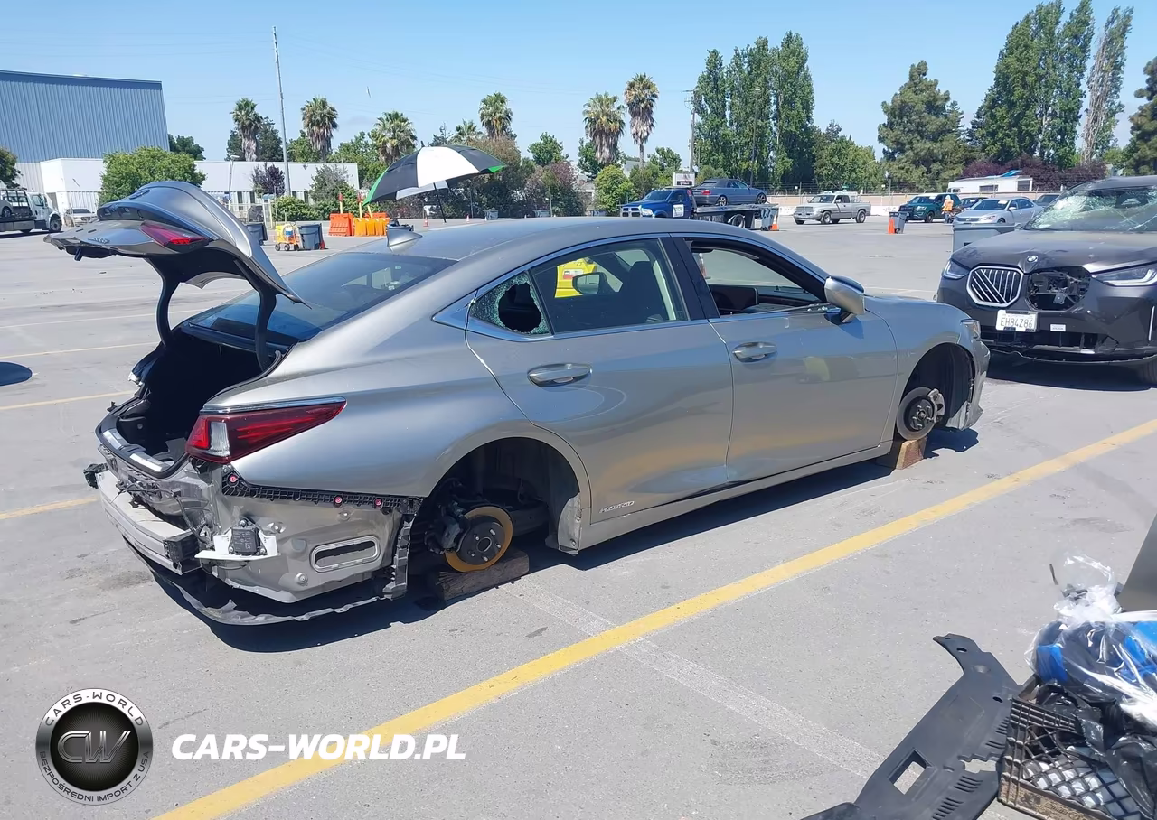 2019 Lexus Es 300H VIN:JTHB21B19K2003533 - 4
