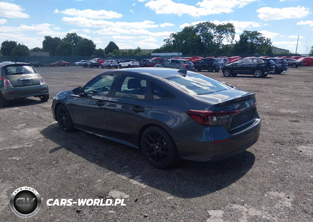 2026 Honda Civic Sport VIN:2HGFE2F56TH584688 - 3