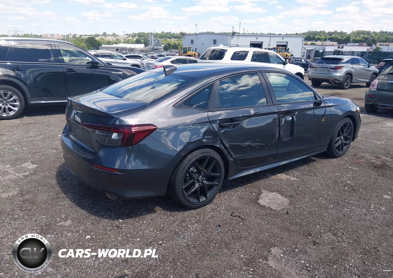 2026 Honda Civic Sport VIN:2HGFE2F56TH584688 - 4
