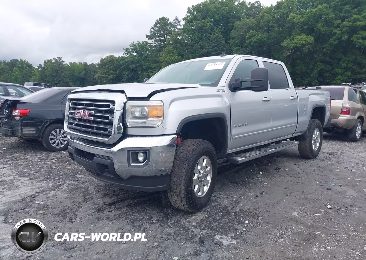 2015 GMC Sierra 2500Hd Sle VIN:1GT12YEG9FF187876 - 2