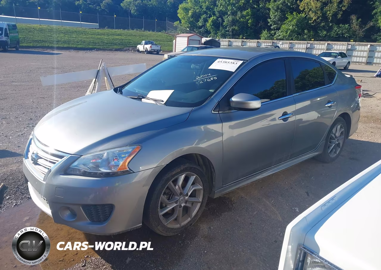 2014 Nissan Sentra Sr VIN:3N1AB7AP5EY286513 - 2