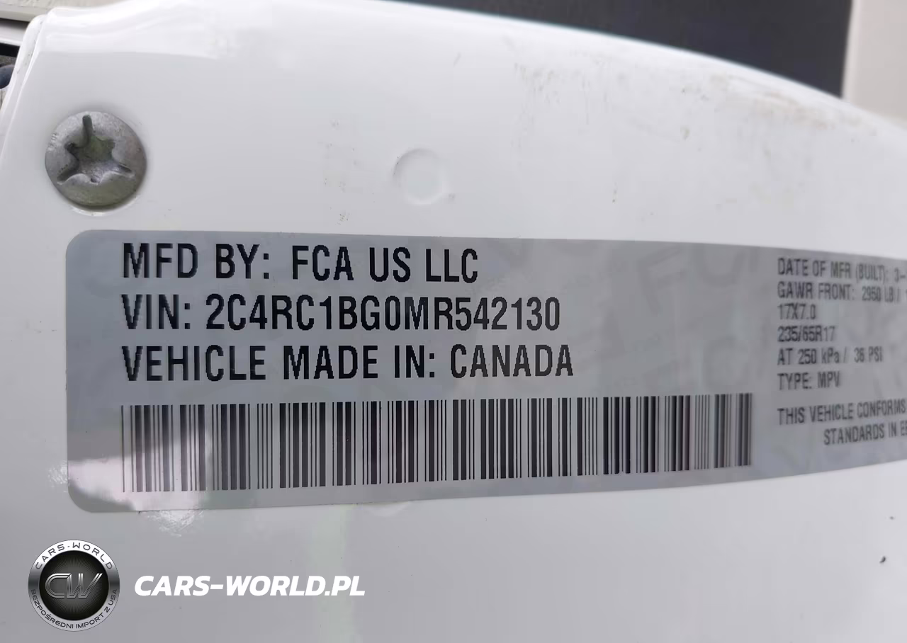 2021 Chrysler Pacifica Touring L VIN:2C4RC1BG0MR542130 - 9