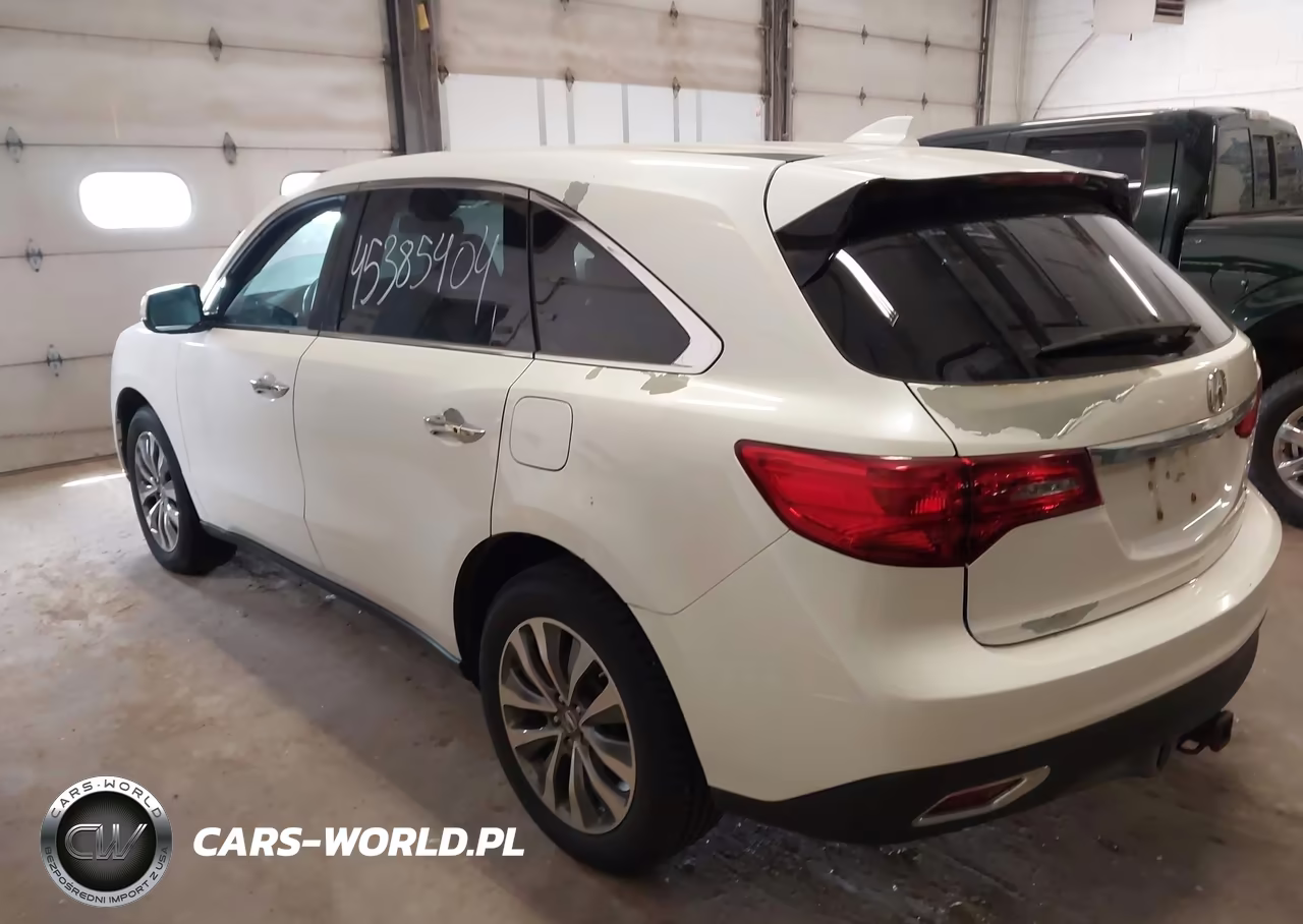 2014 Acura Mdx Technology Package VIN:5FRYD4H46EB016166 - 3