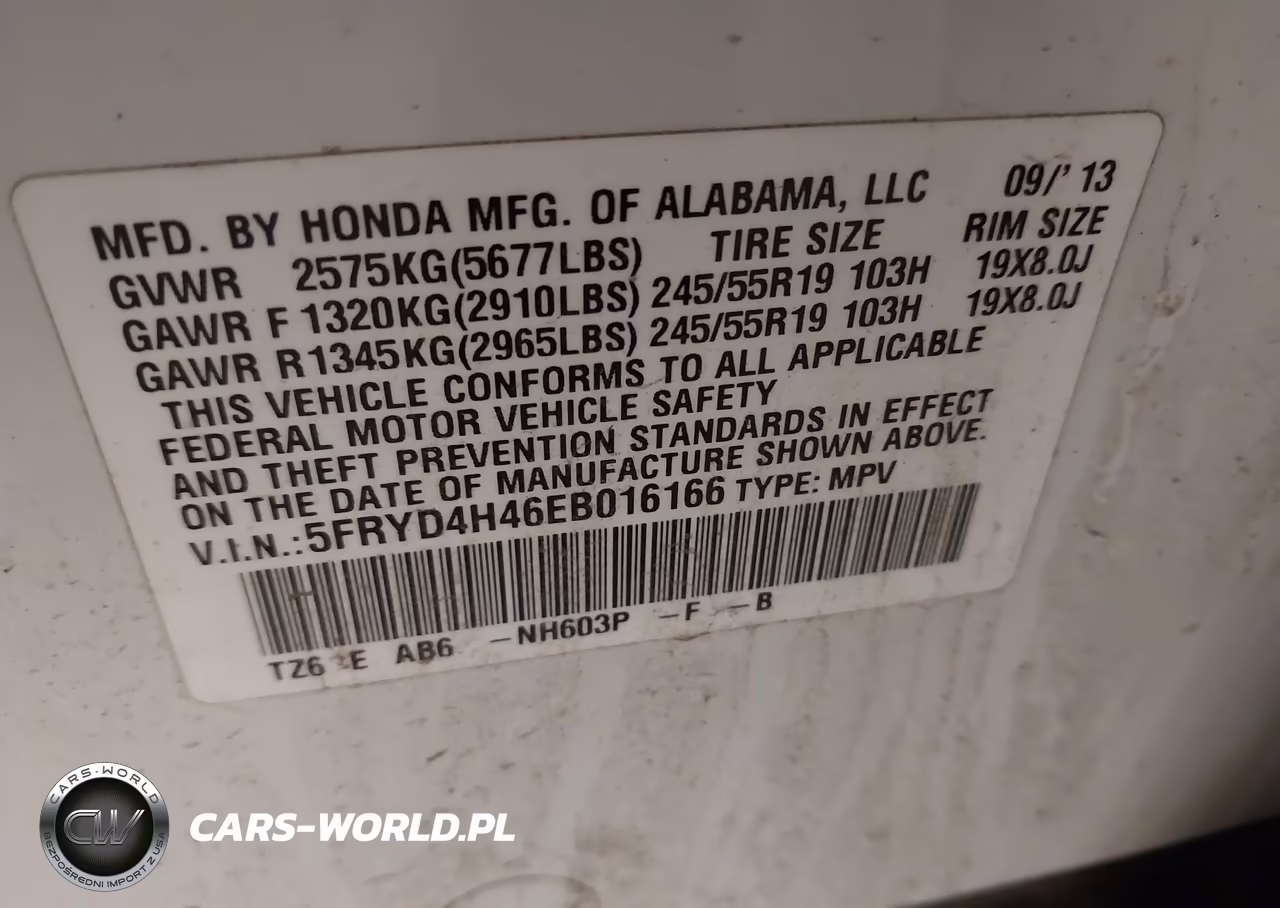 2014 Acura Mdx Technology Package VIN:5FRYD4H46EB016166 - 9