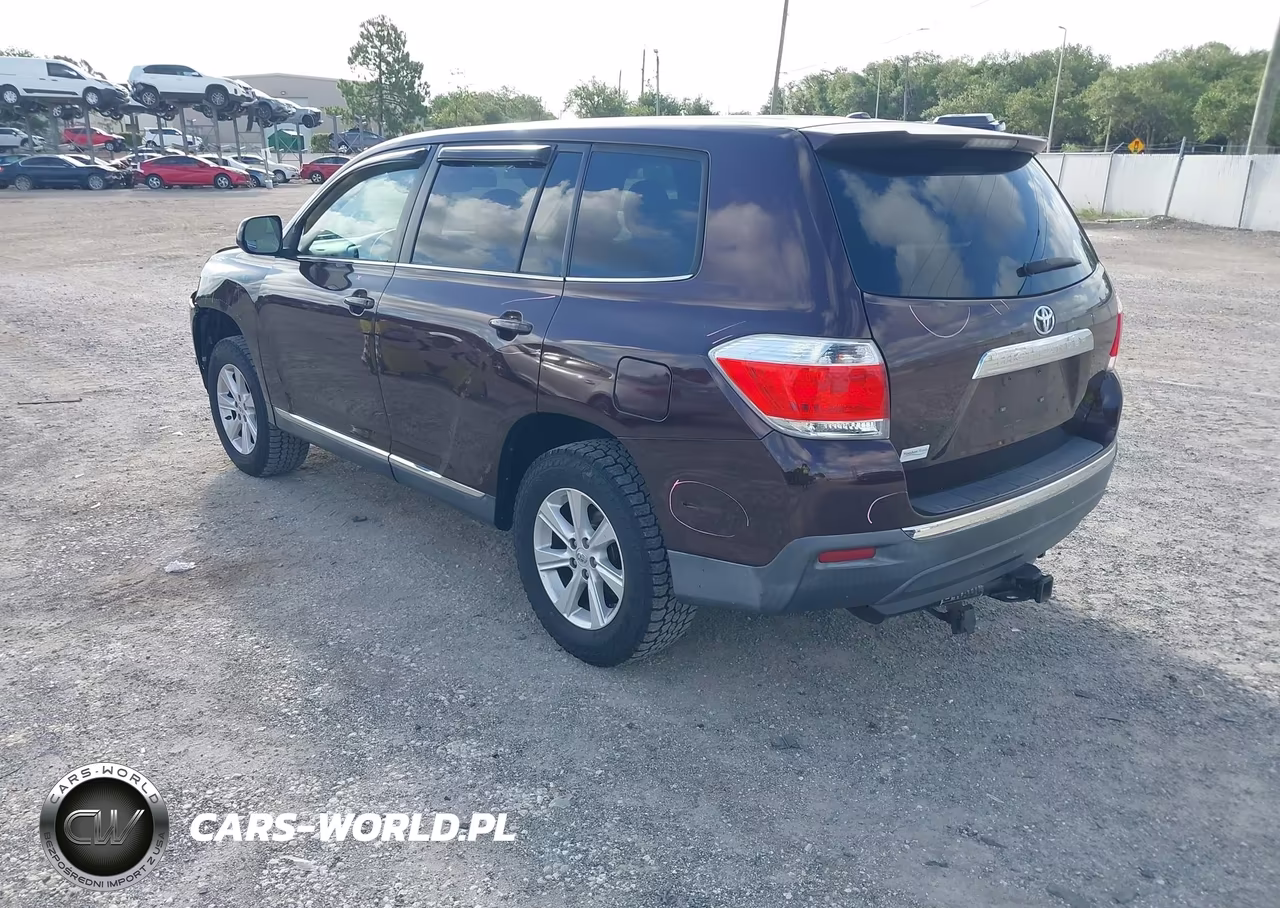 2011 Toyota Highlander Base V6 VIN:5TDZK3EH8BS041879 - 3