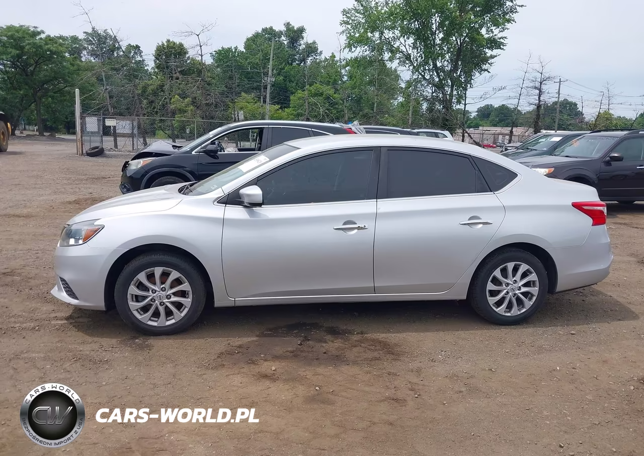 2019 Nissan Sentra Sv VIN:3N1AB7AP7KY313447 - 14