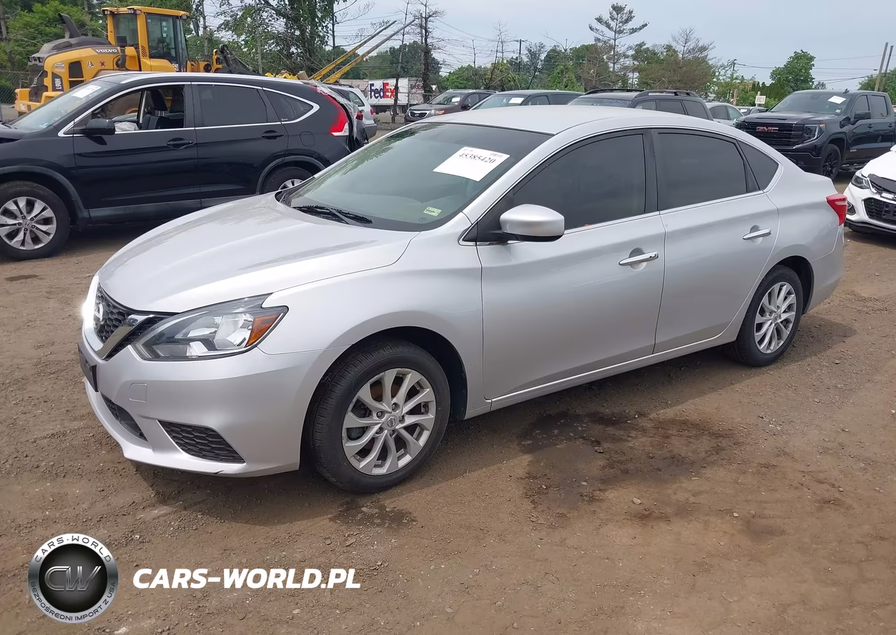 2019 Nissan Sentra Sv VIN:3N1AB7AP7KY313447 - 2