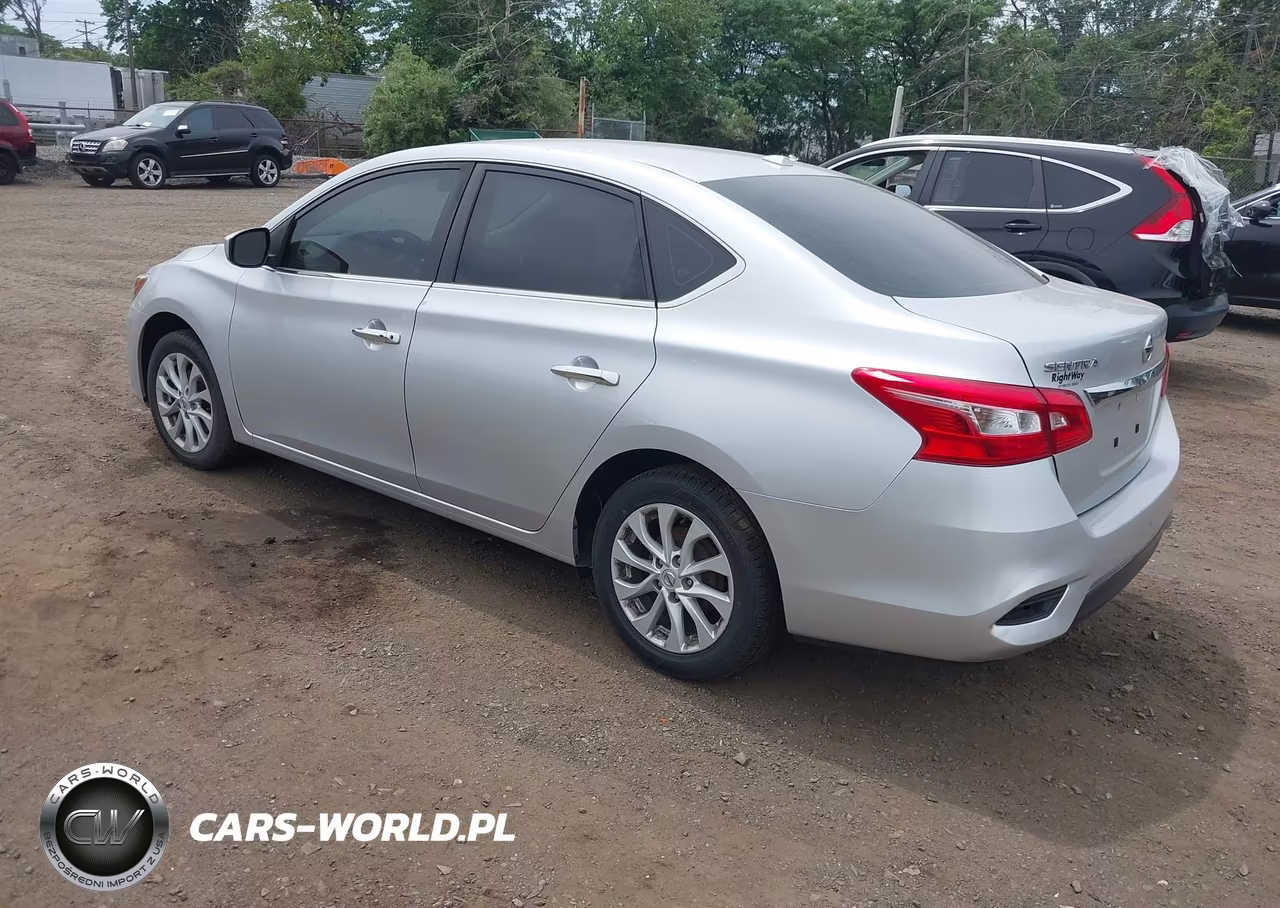2019 Nissan Sentra Sv VIN:3N1AB7AP7KY313447 - 3