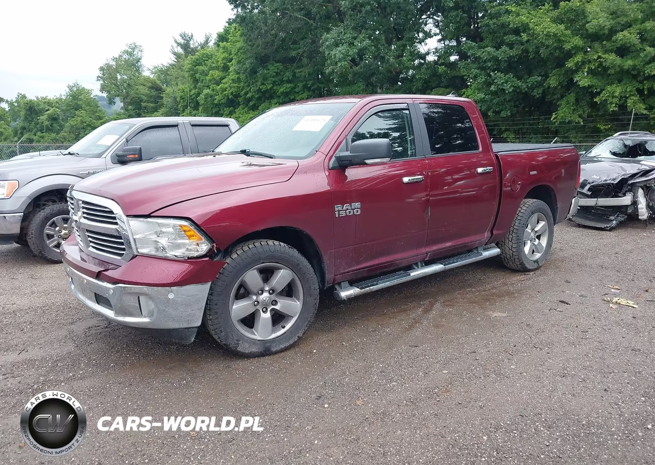 2017 Ram 1500 Big Horn 4X4 5'7 Box VIN:1C6RR7LG4HS698389 - 2