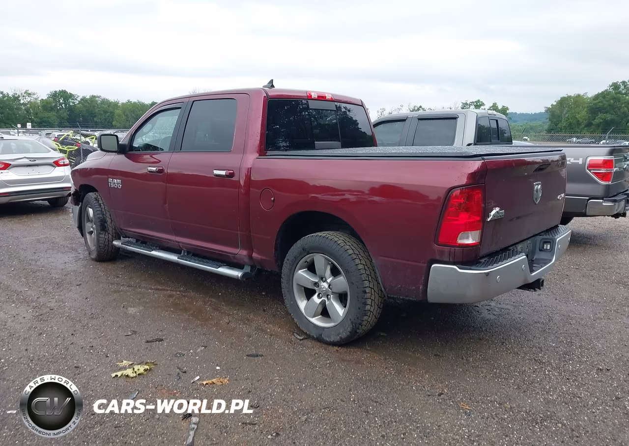 2017 Ram 1500 Big Horn 4X4 5'7 Box VIN:1C6RR7LG4HS698389 - 3