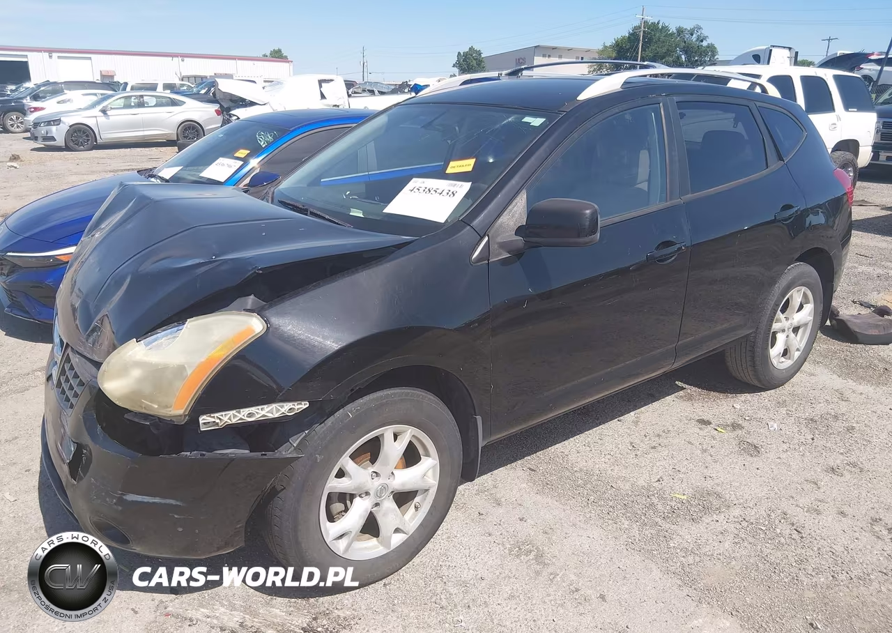 2008 Nissan Rogue Sl VIN:JN8AS58T88W300120 - 2