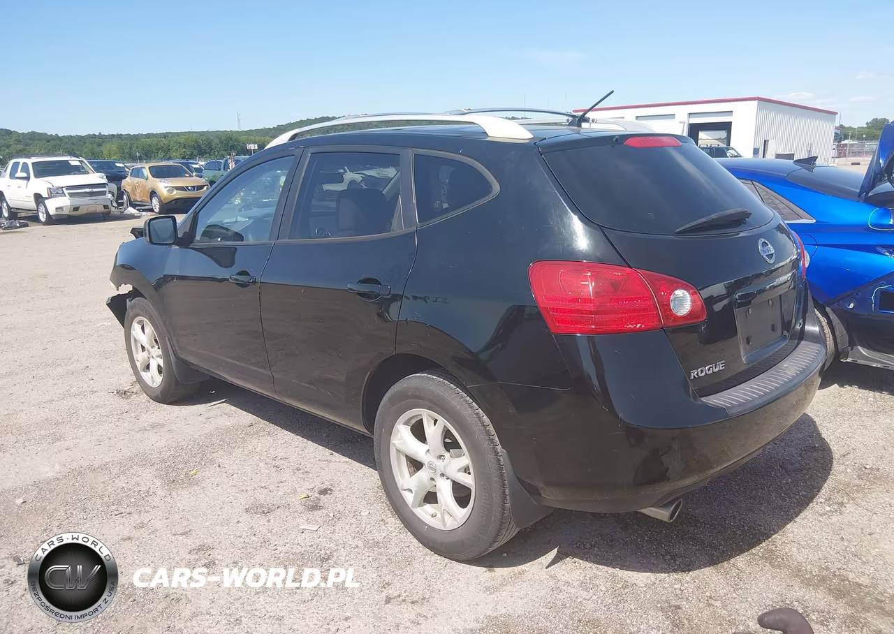 2008 Nissan Rogue Sl VIN:JN8AS58T88W300120 - 3