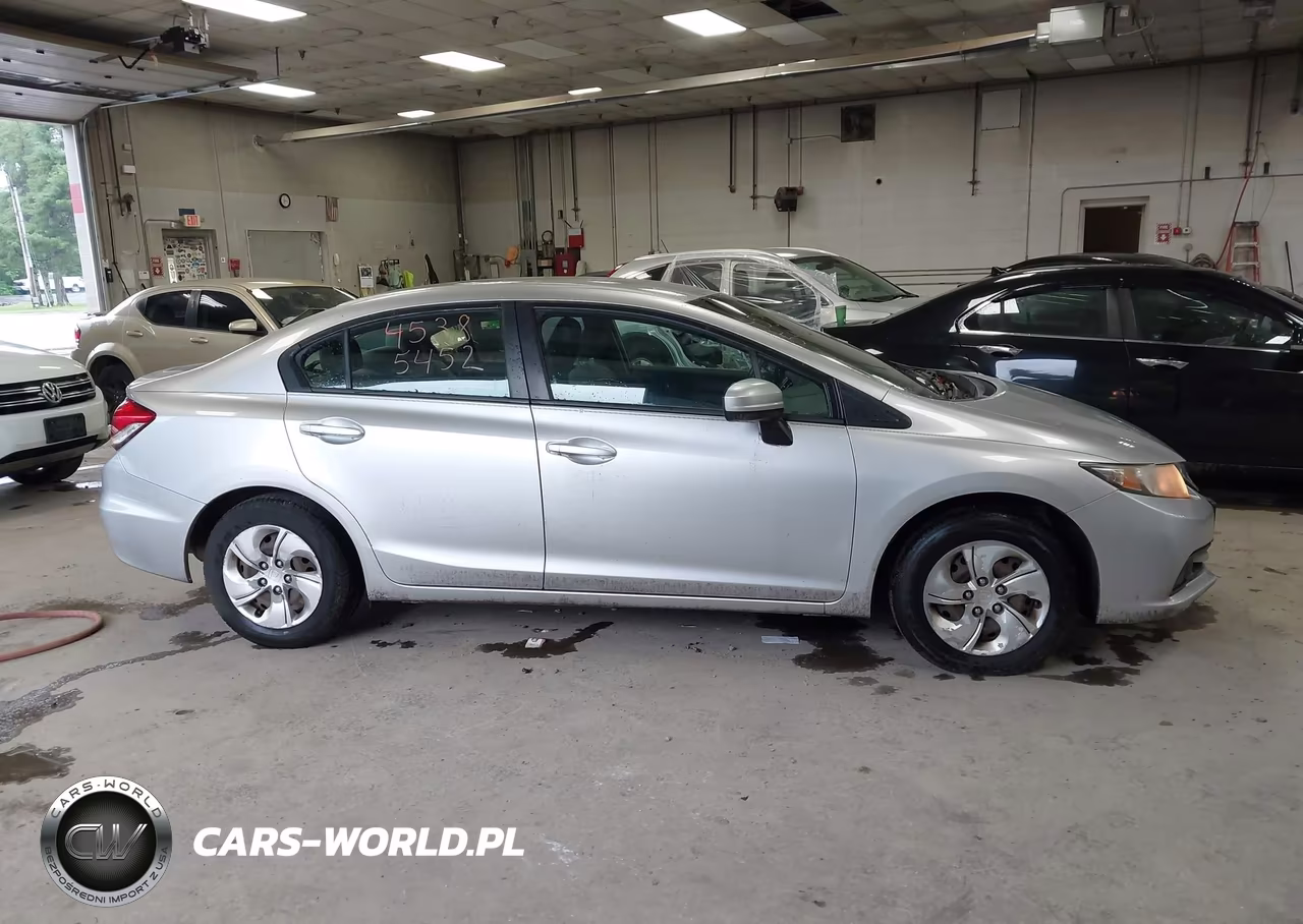 2014 Honda Civic Lx VIN:19XFB2F55EE040107 - 13