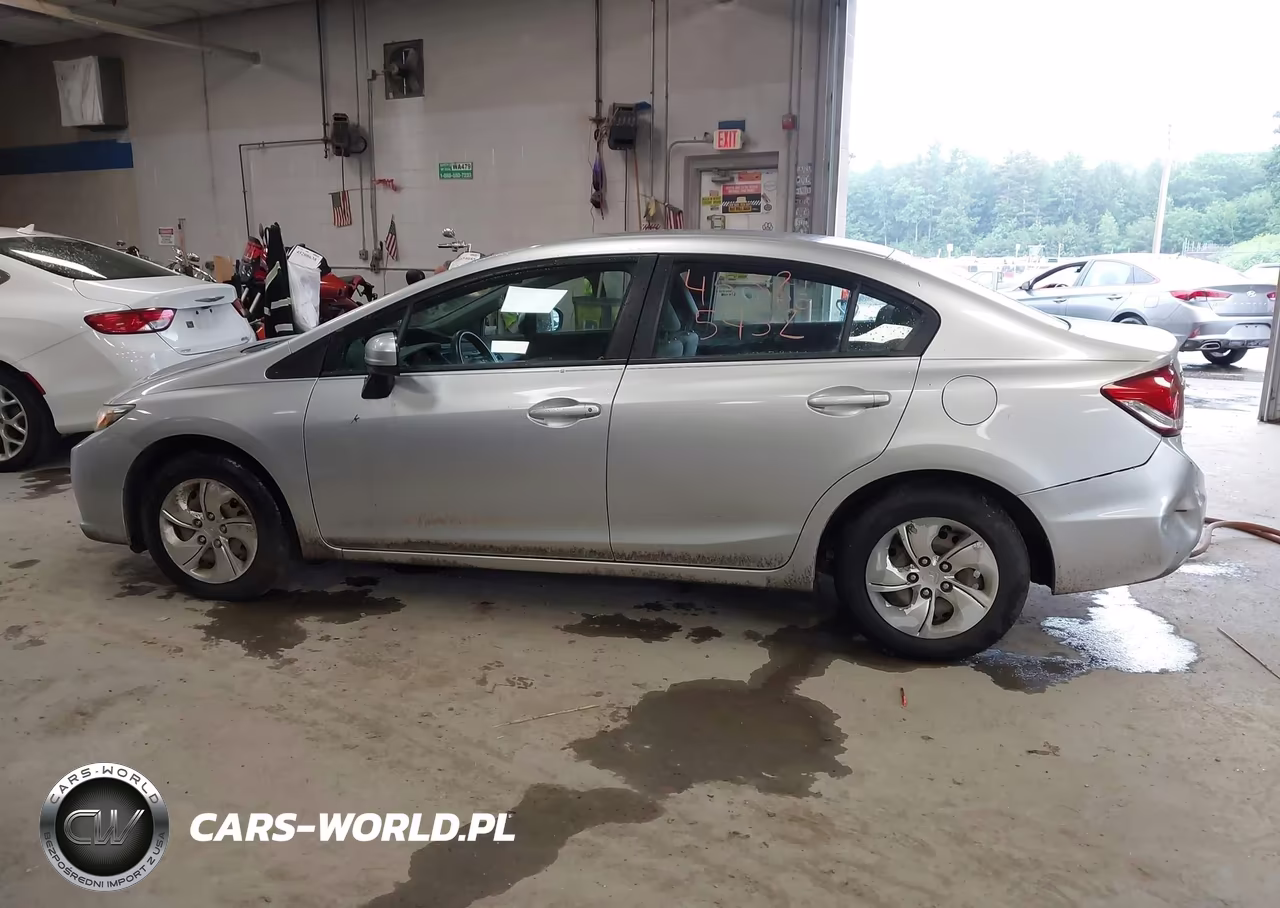 2014 Honda Civic Lx VIN:19XFB2F55EE040107 - 14
