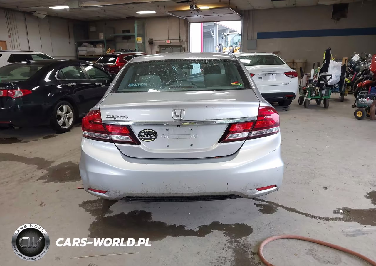 2014 Honda Civic Lx VIN:19XFB2F55EE040107 - 16
