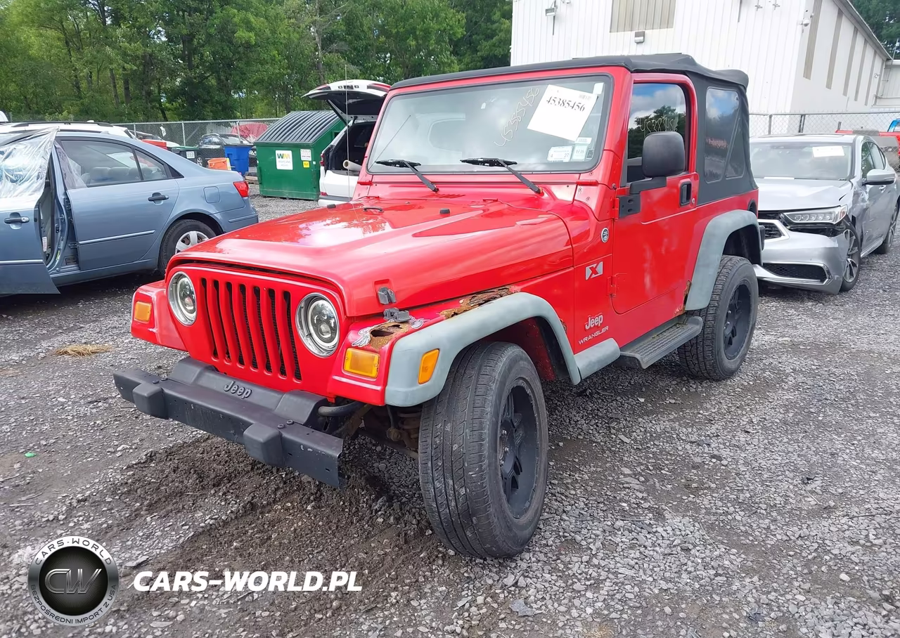 2006 Jeep Wrangler X VIN:1J4FA39S56P781444 - 2