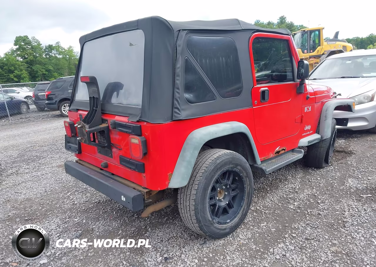 2006 Jeep Wrangler X VIN:1J4FA39S56P781444 - 4