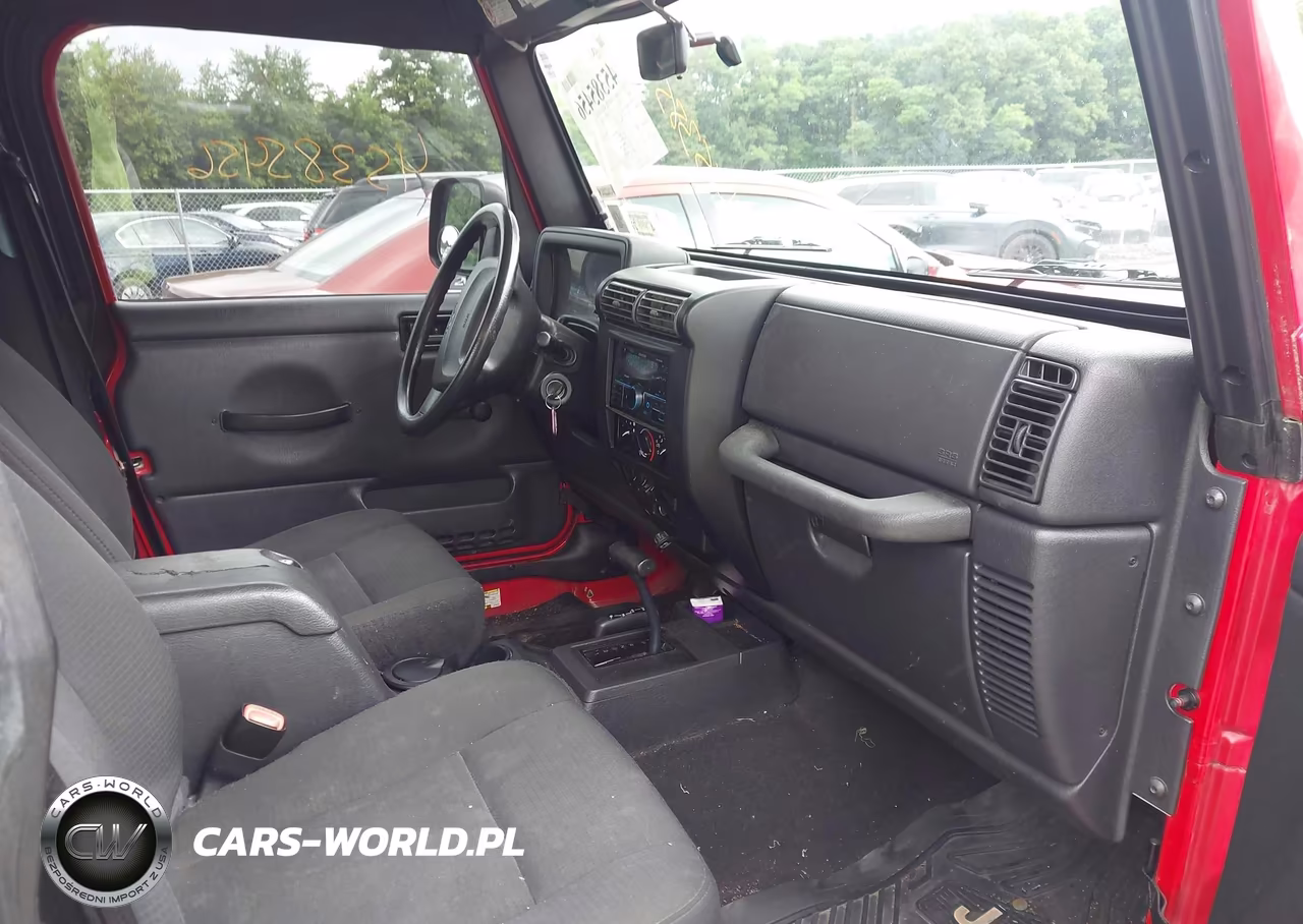 2006 Jeep Wrangler X VIN:1J4FA39S56P781444 - 5