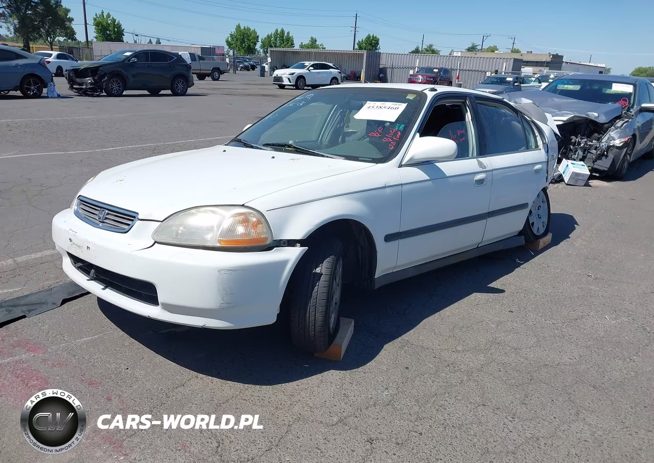 1998 Honda Civic Lx VIN:2HGEJ6675WH519657 - 2