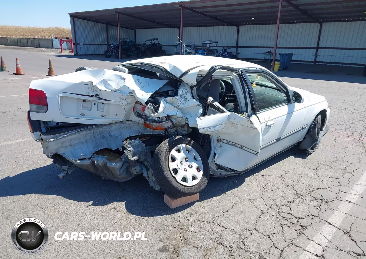 1998 Honda Civic Lx VIN:2HGEJ6675WH519657 - 4