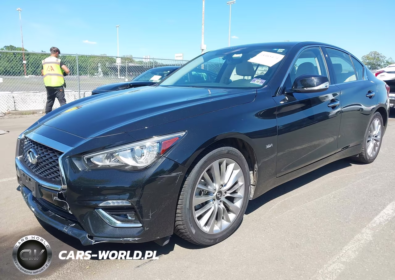 2019 Infiniti Q50 3.0T Luxe VIN:JN1EV7AR0KM594150 - 2