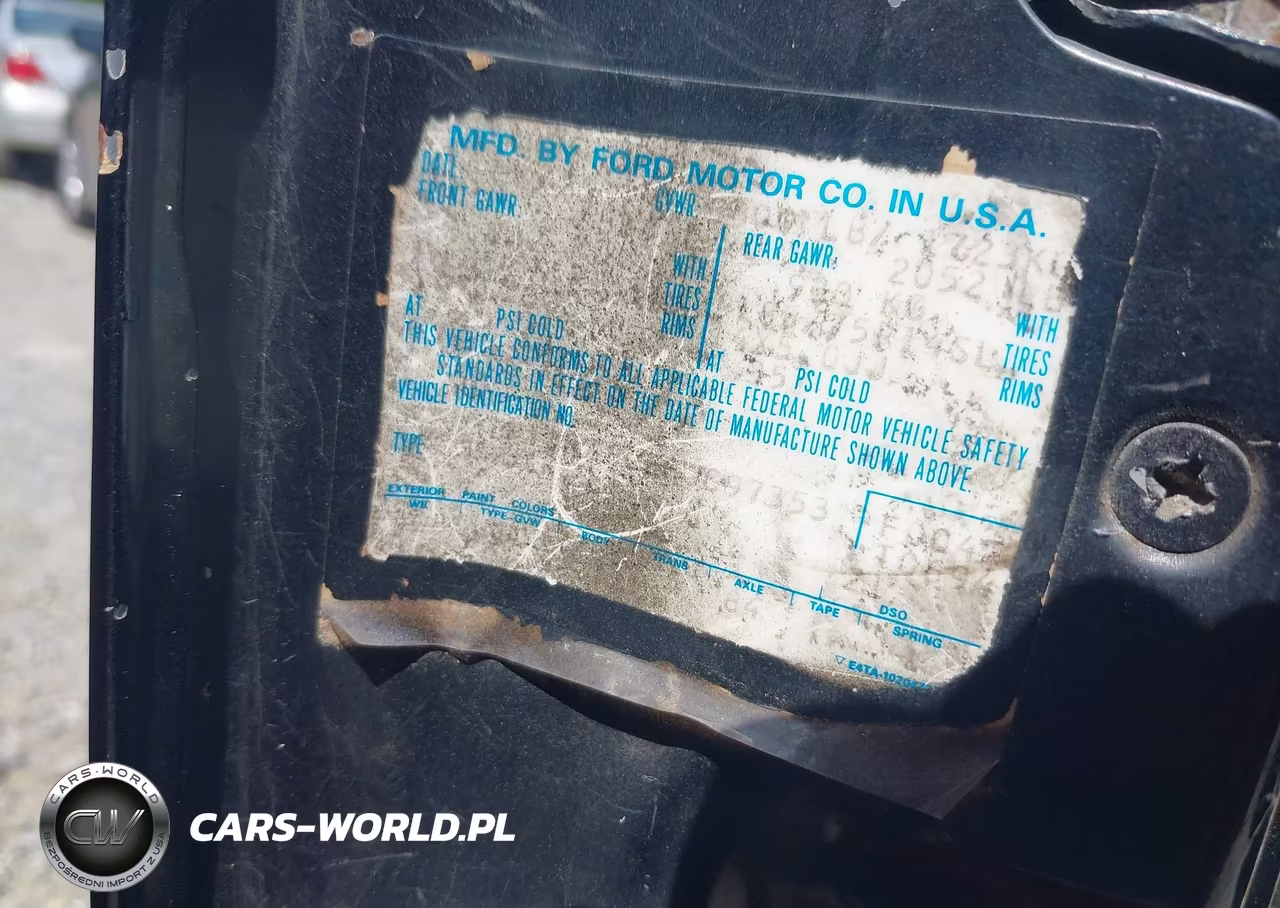 1985 Ford Ranger VIN:1FTBR10C2FUC97353 - 9