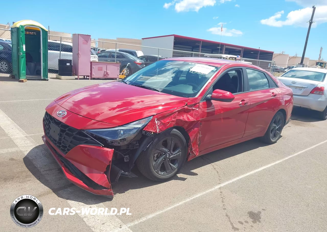 2022 Hyundai Elantra Sel VIN:KMHLM4AG1NU310836 - 2