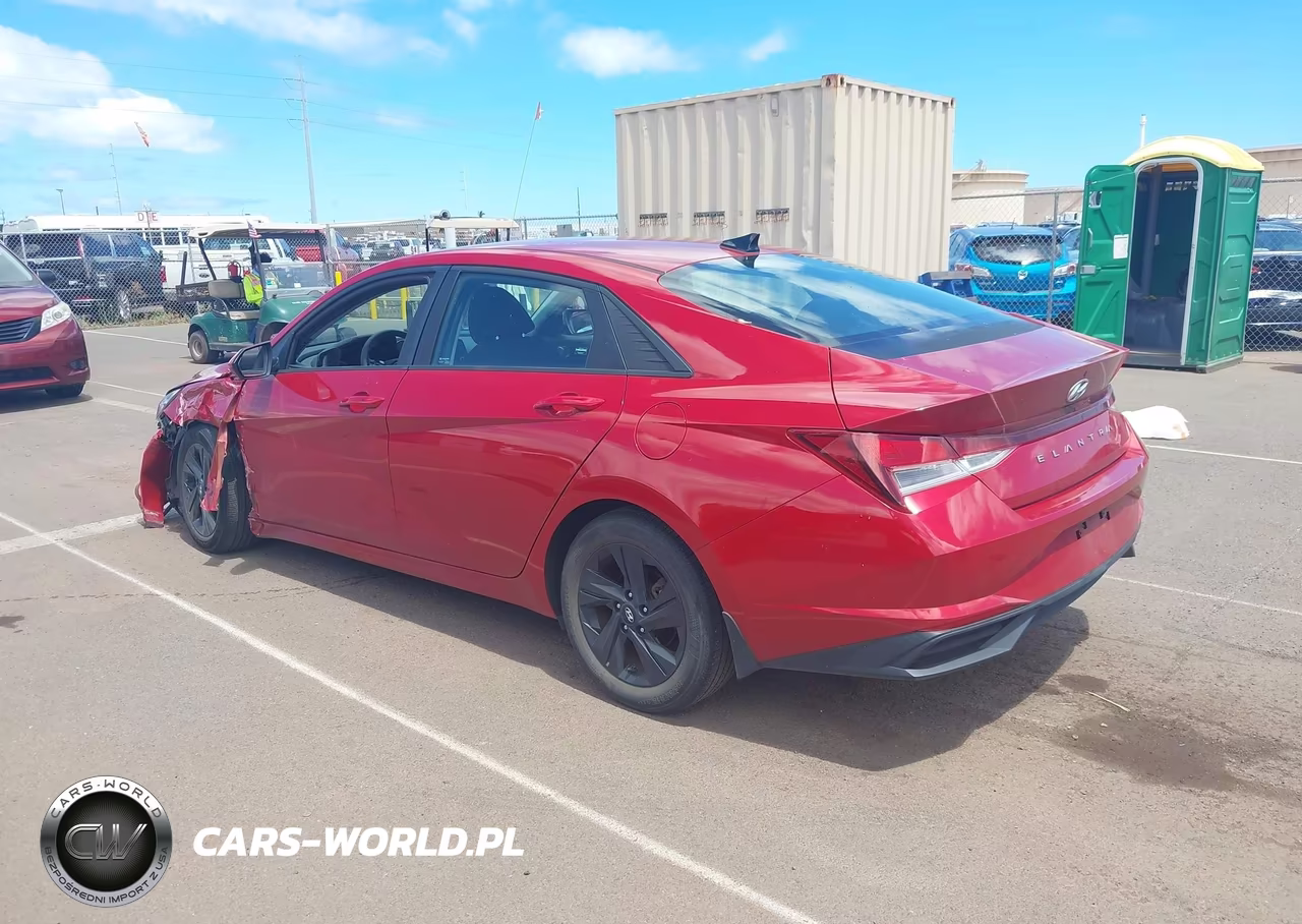 2022 Hyundai Elantra Sel VIN:KMHLM4AG1NU310836 - 3