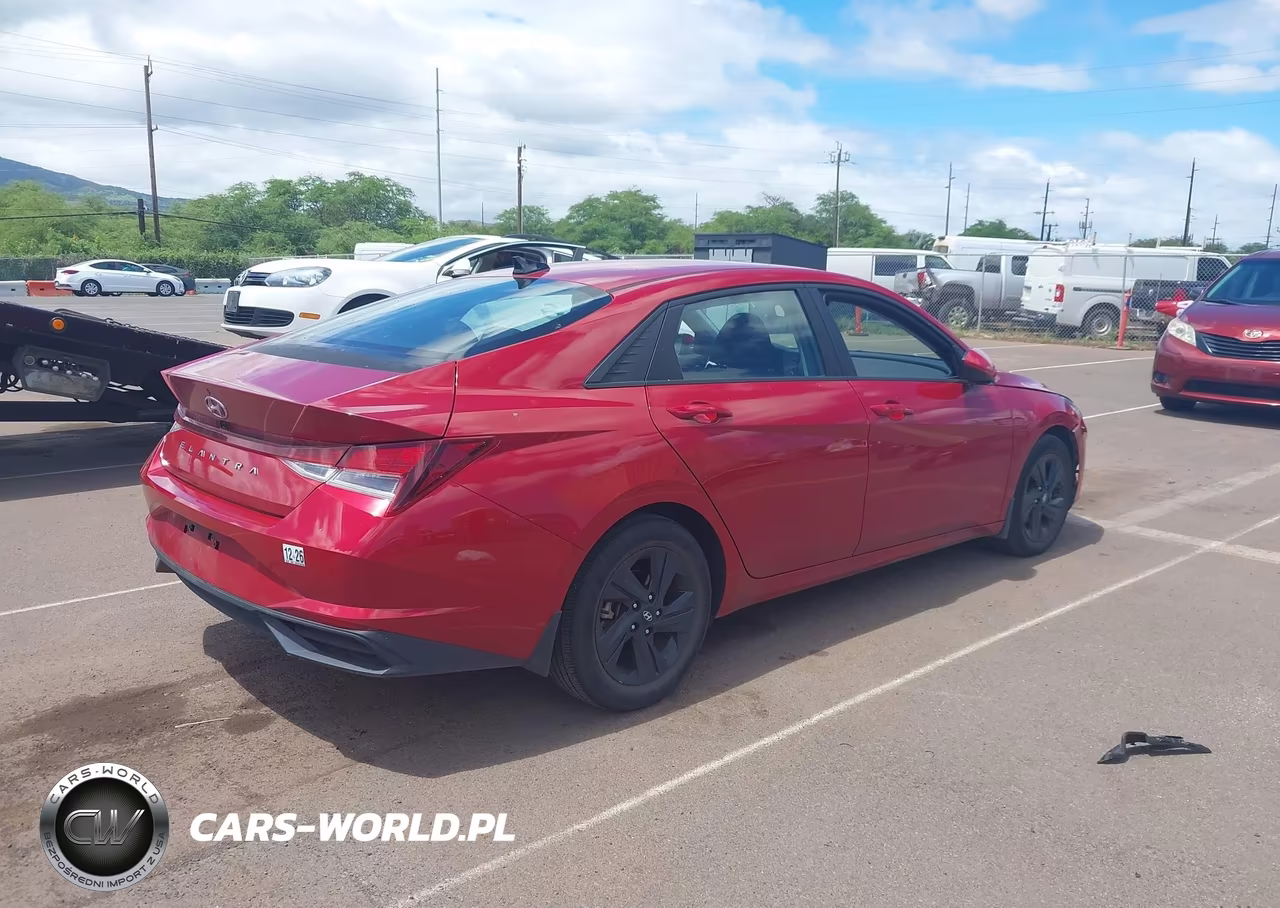 2022 Hyundai Elantra Sel VIN:KMHLM4AG1NU310836 - 4