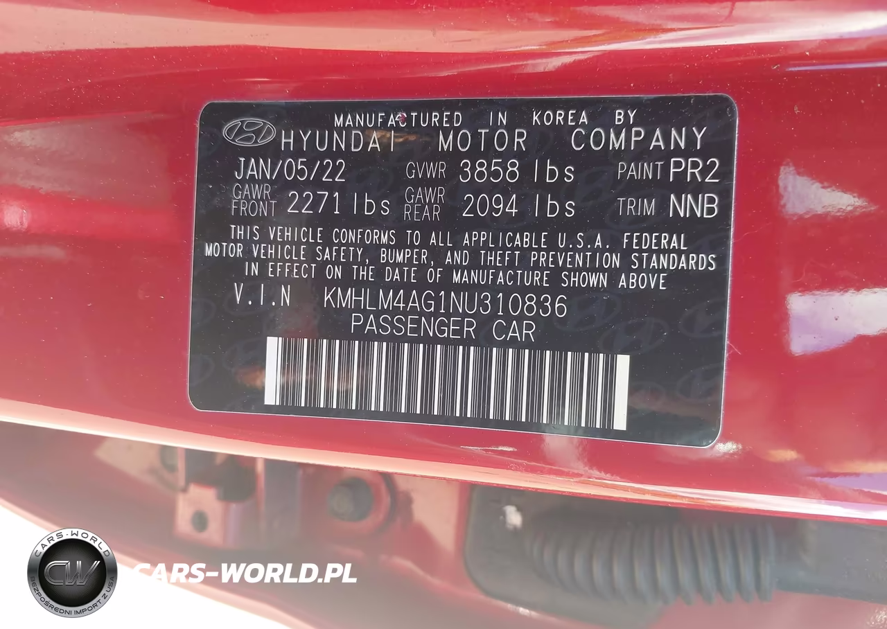 2022 Hyundai Elantra Sel VIN:KMHLM4AG1NU310836 - 9