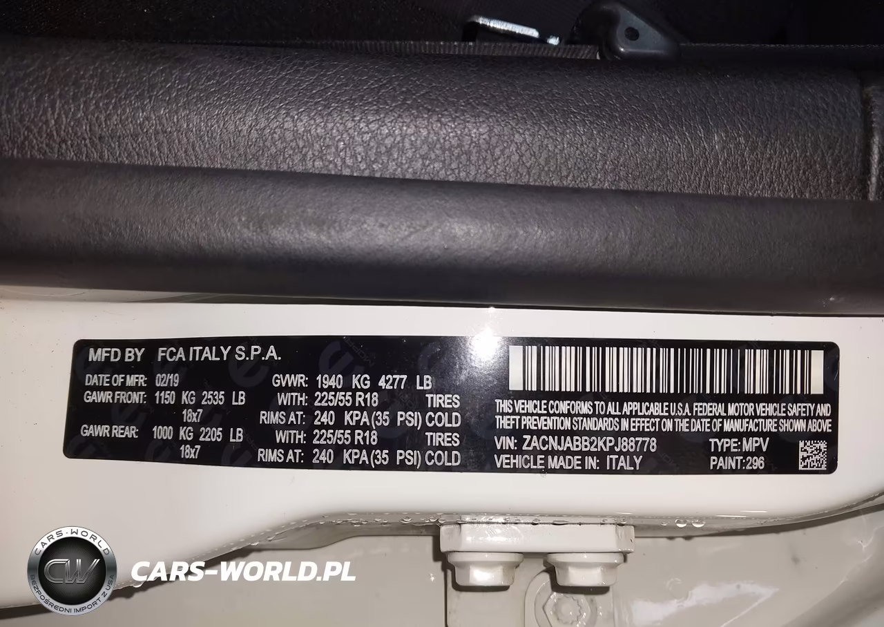 2019 Jeep Renegade Latitude VIN:ZACNJABB2KPJ88778 - 9