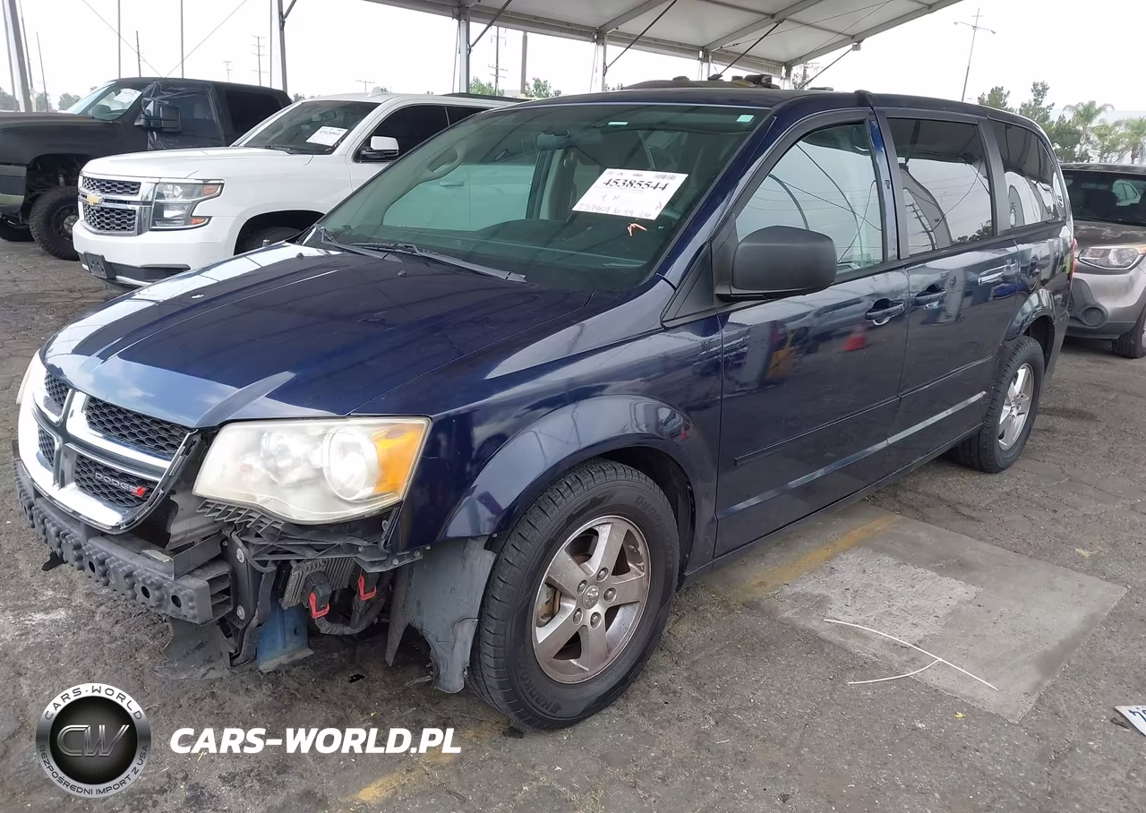 2012 Dodge Grand Caravan Se-Avp VIN:2C4RDGBG2CR380189 - 2