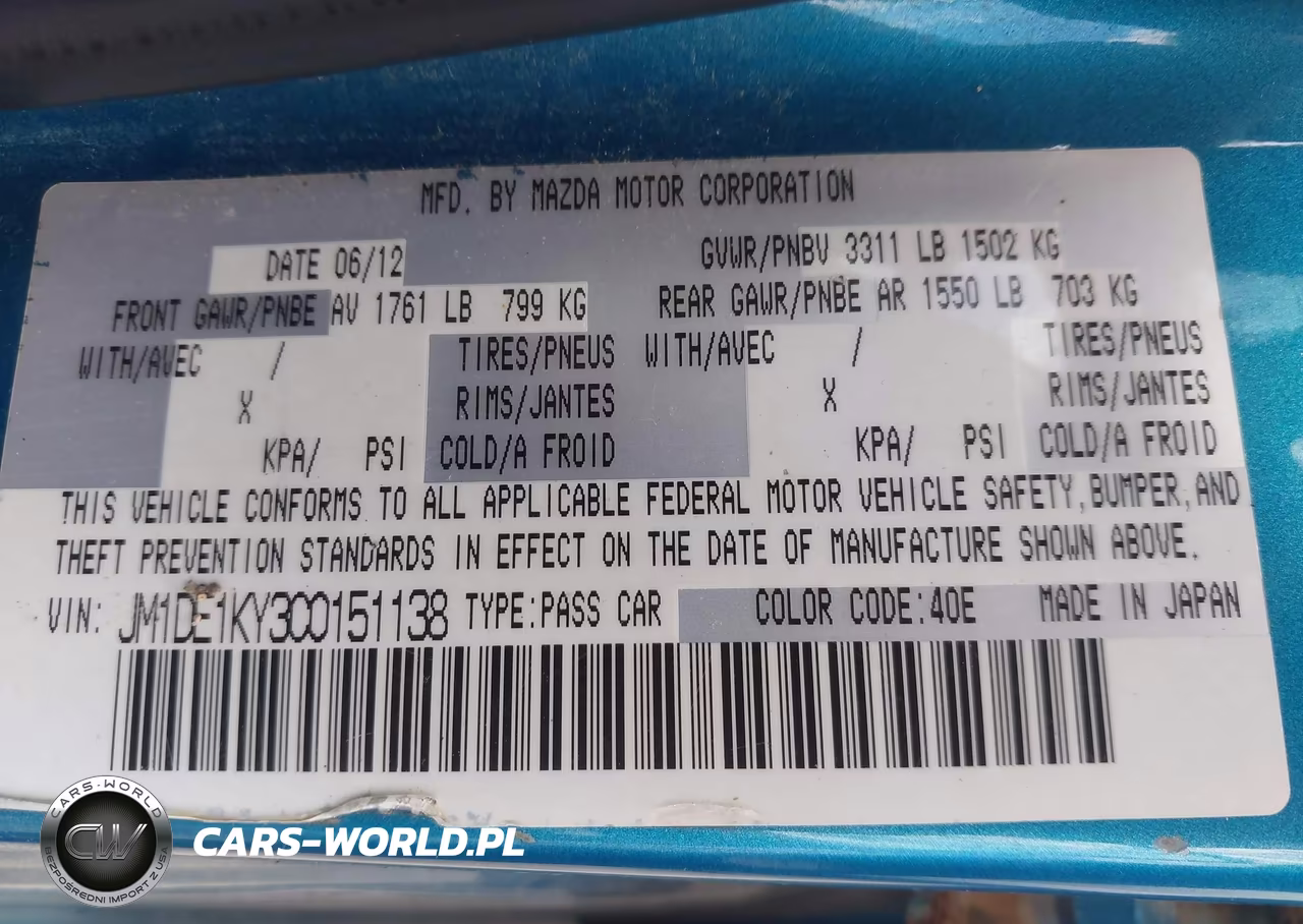 2012 Mazda Mazda2 Sport VIN:JM1DE1KY3C0151138 - 9